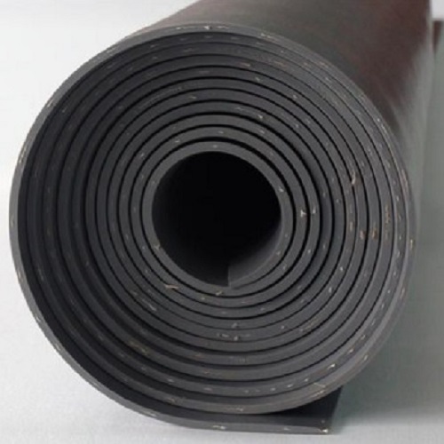 Black SBR Cloth Insertion Rubber Sheet